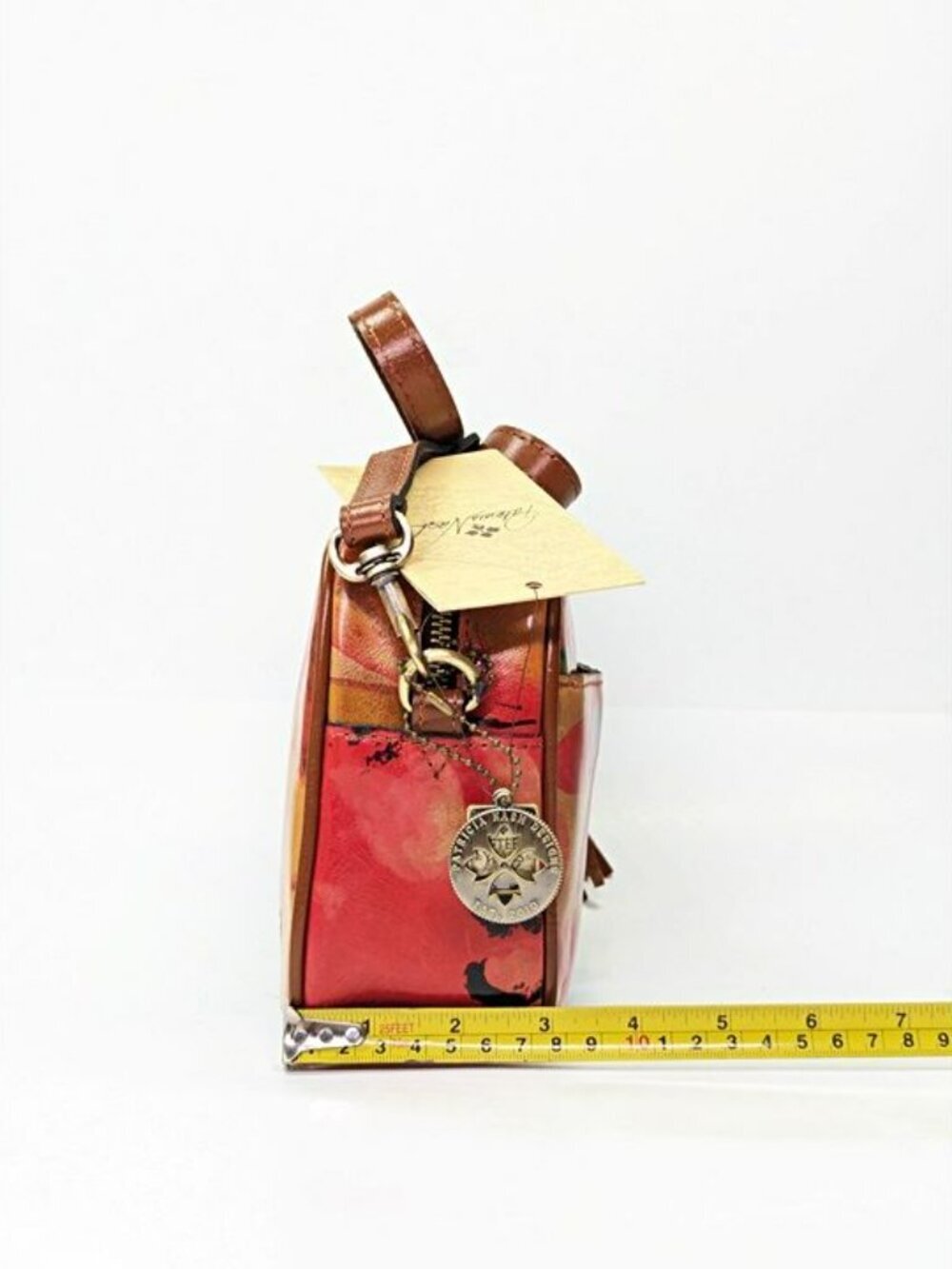 Patricia Nash Josie Women's Small Leather Crossbody Bag (MSRP $169) - Picture 4 of 12